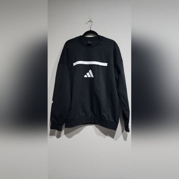 Adidas Men's Black Sweater Size L in EUC - Picture 1 of 14